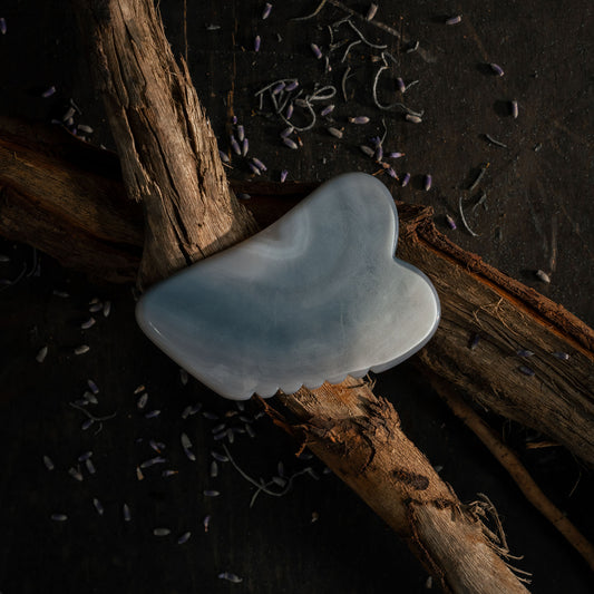 Grey Agate Gua Sha